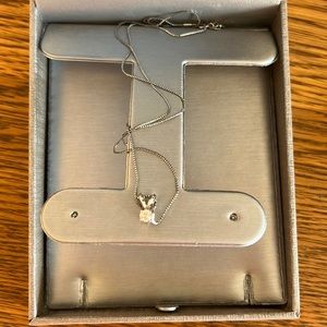 Zales single diamond necklace